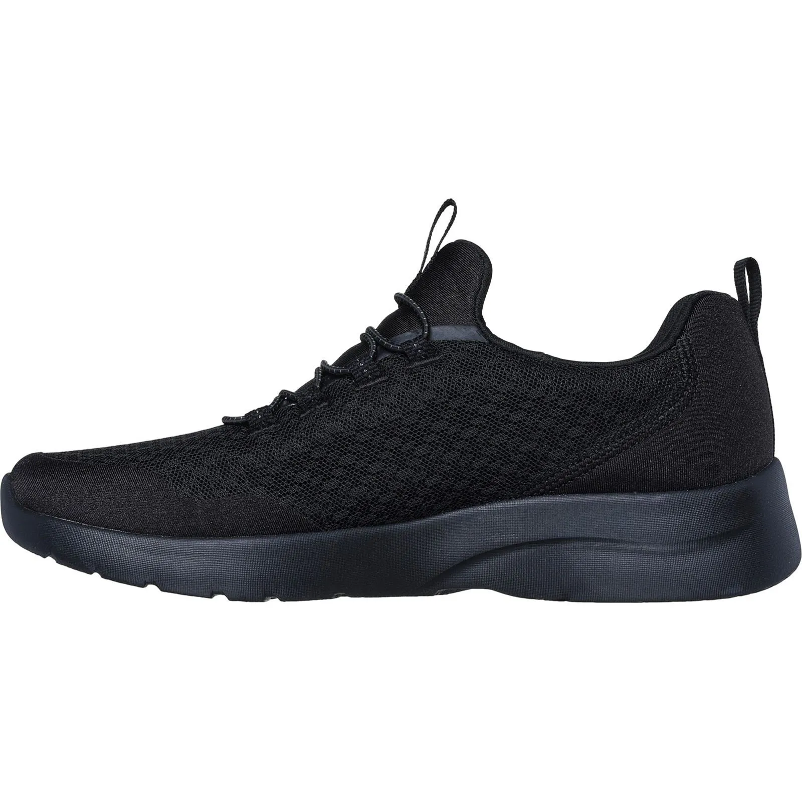 Skechers 149657 Dynamight 2.0 Real Smooth Sneakers für Damen, weite Passform, Schwarz