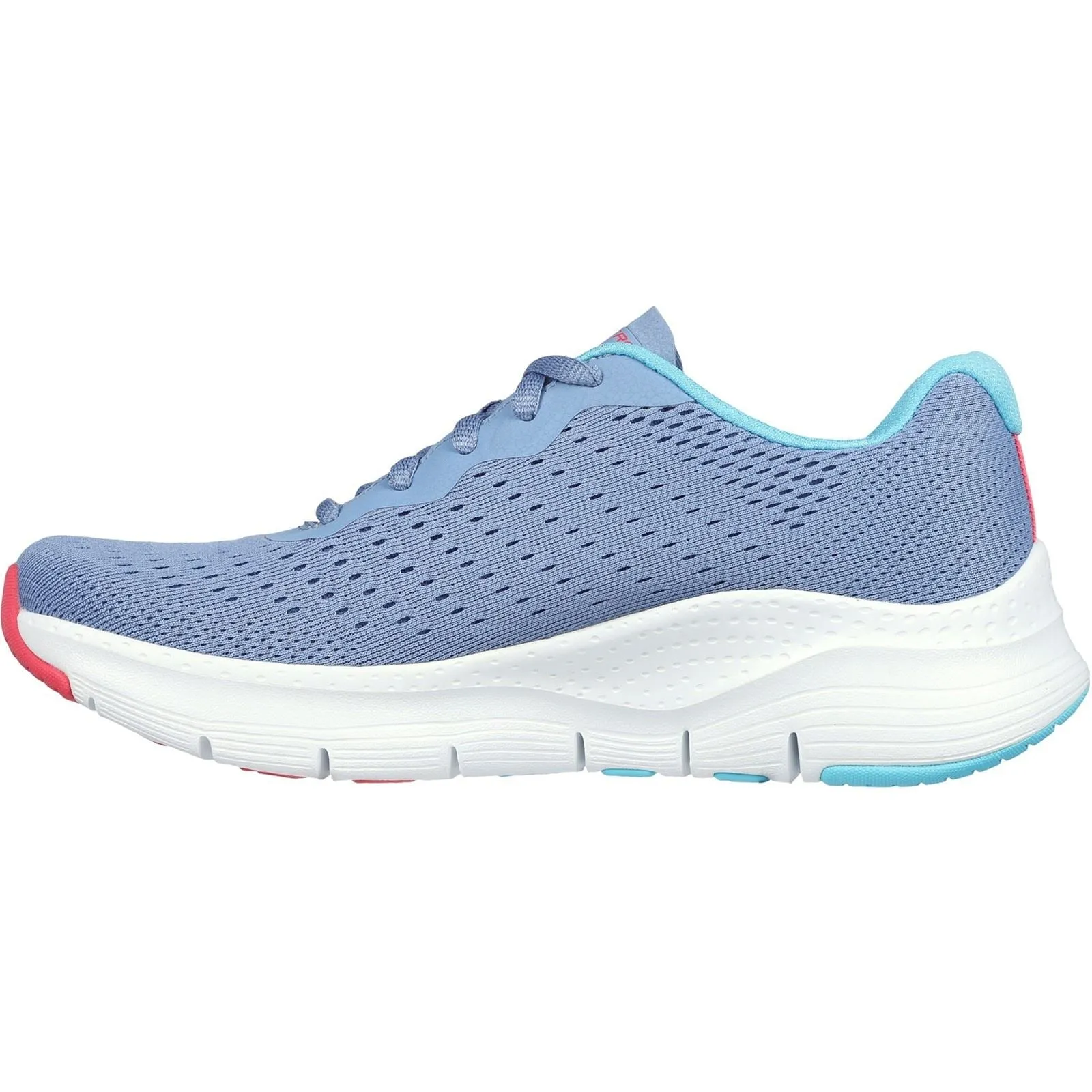 Skechers 149722 Arch Fit Infinity Cool Sneakers für Damen, weite Passform, Blau/Mehrfarbig