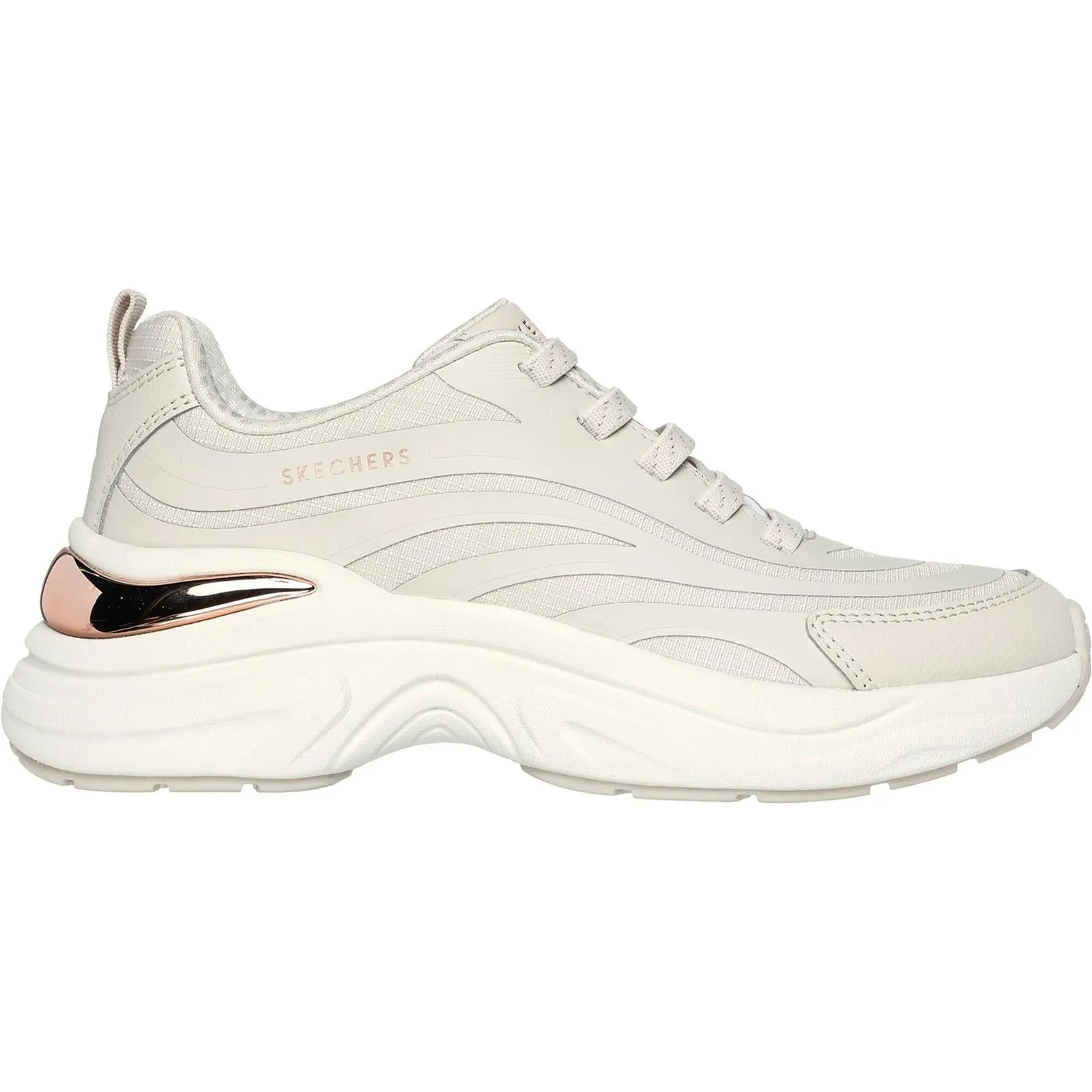 Skechers 177575 Hazel Step N Flow Sneakers für Damen mit weiter Passform