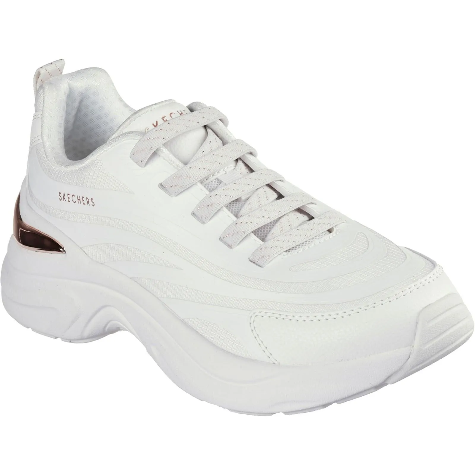 Skechers 177575 Hazel Step N Flow Sneakers für Damen mit weiter Passform
