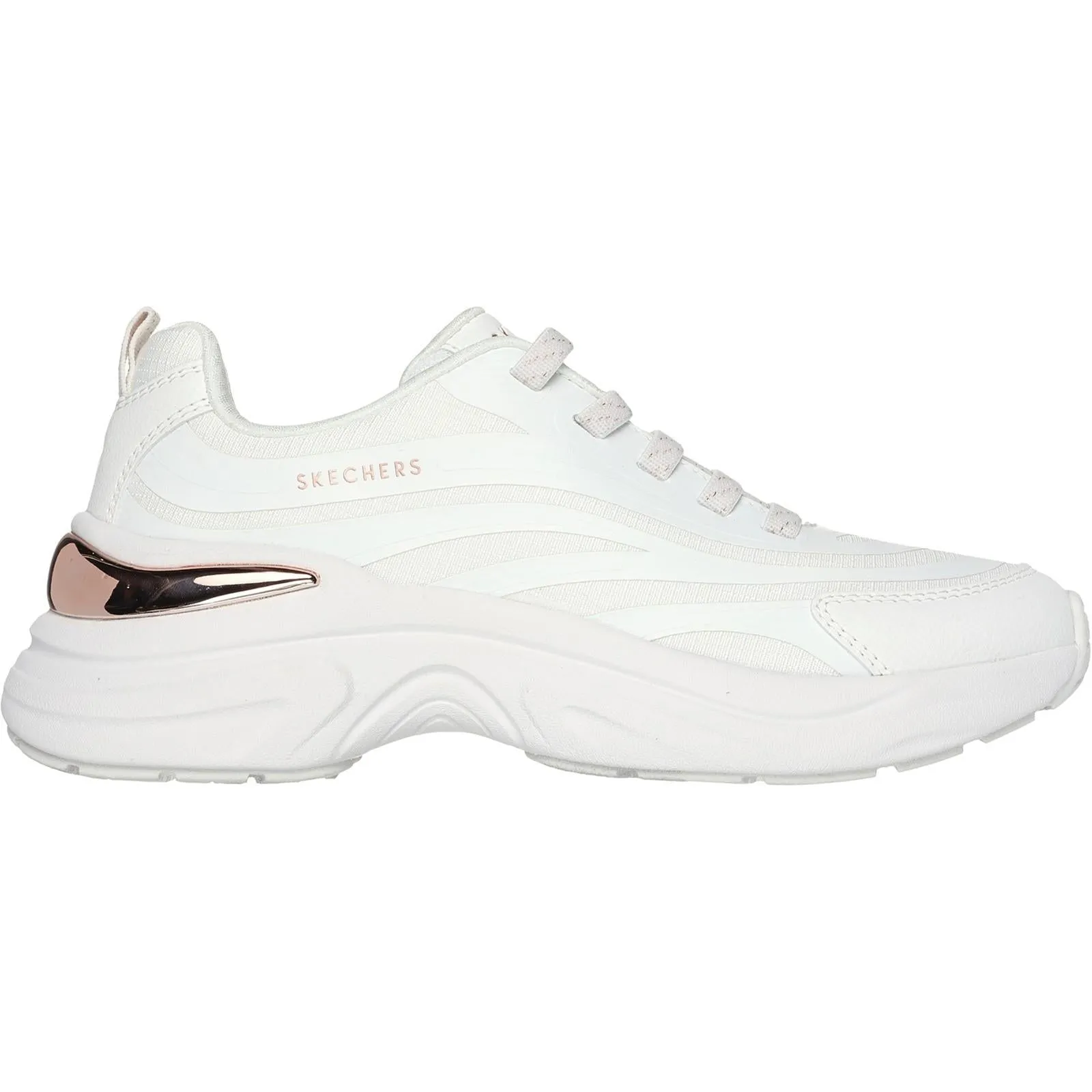 Skechers 177575 Hazel Step N Flow Sneakers für Damen mit weiter Passform