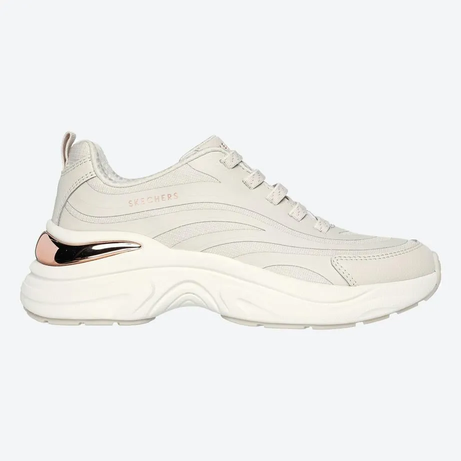 Skechers 177575 Hazel Step N Flow Sneakers für Damen mit weiter Passform
