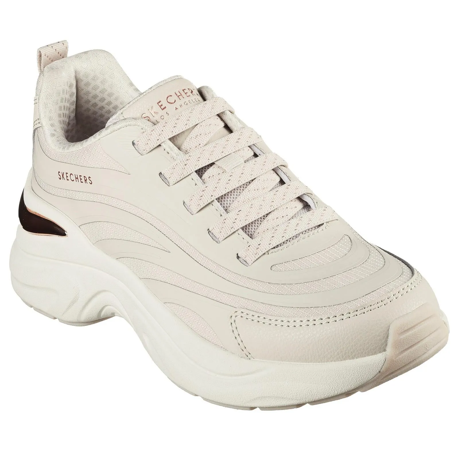 Skechers 177575 Hazel Step N Flow Sneakers für Damen mit weiter Passform