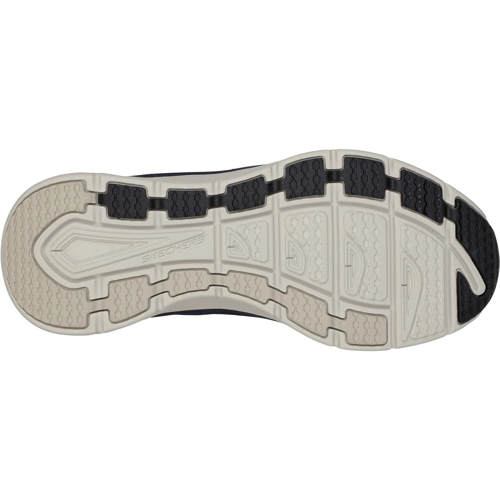 Skechers 232364 Relaxed Fit D'Lux Walker Meerno Sneakers für Herren mit weiter Passform