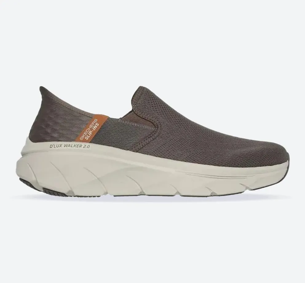 Skechers 232463 Slip-ins D'lux Walker Sneakers für Herren mit entspannter Passform