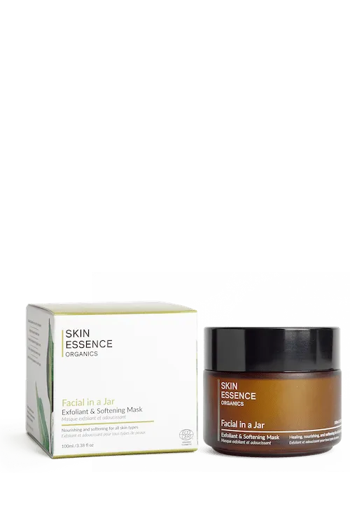 Skin Essence Facial in a Jar Exfoliant & Softening Mask 100ml