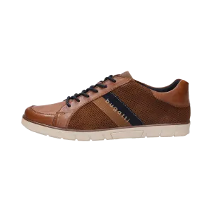 Sneaker cognac
