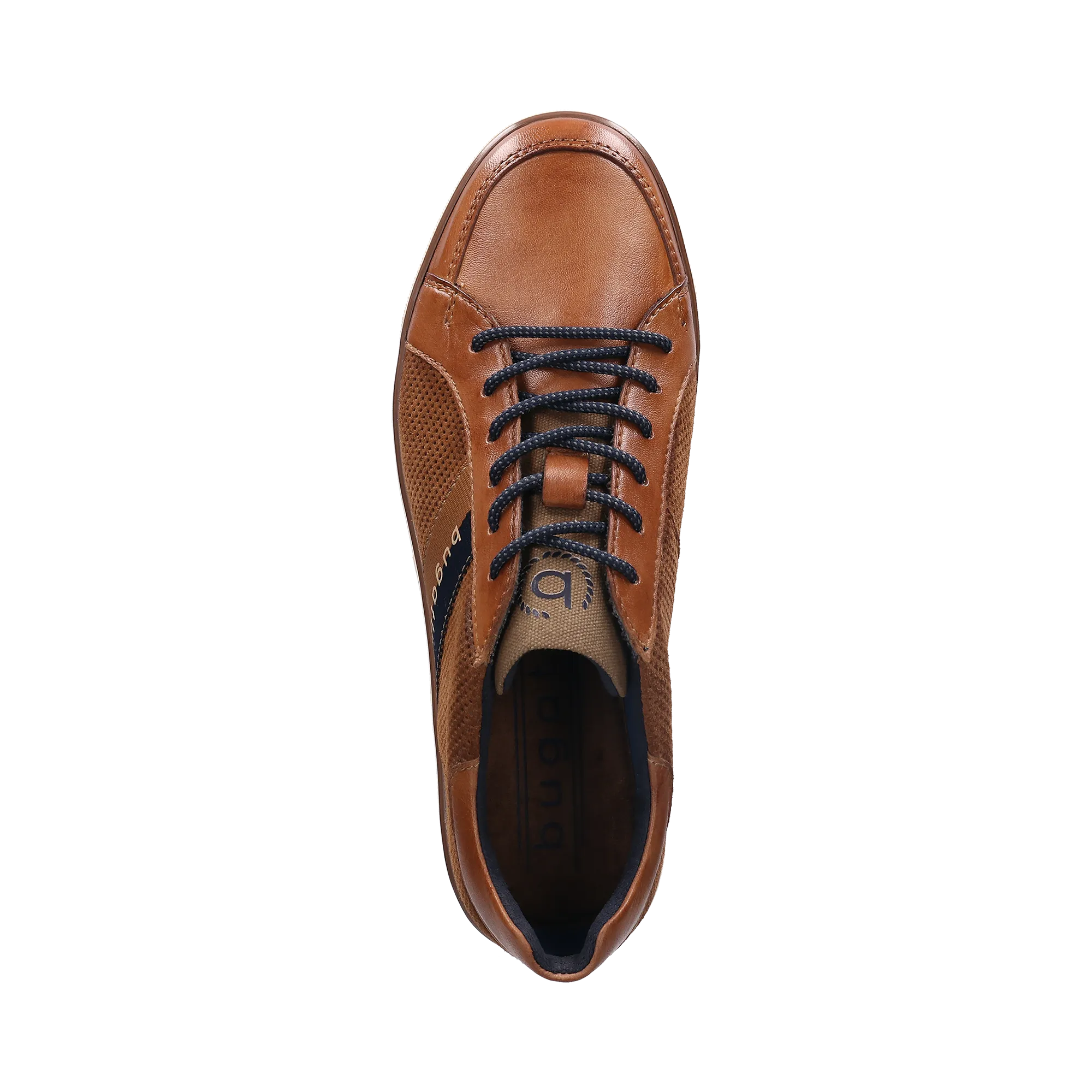 Sneaker cognac