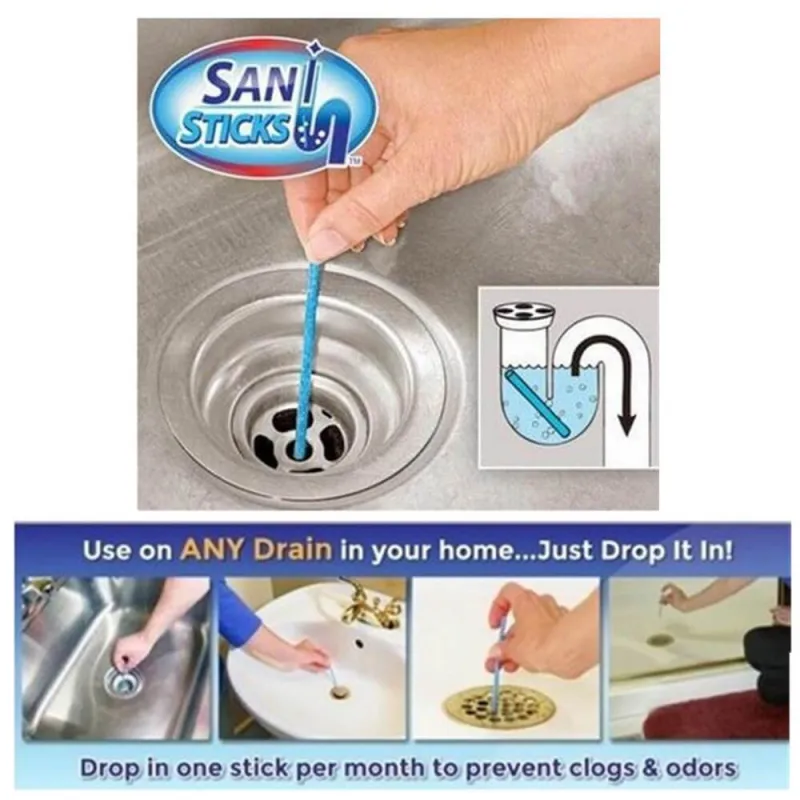 Sticks Drain Pipe