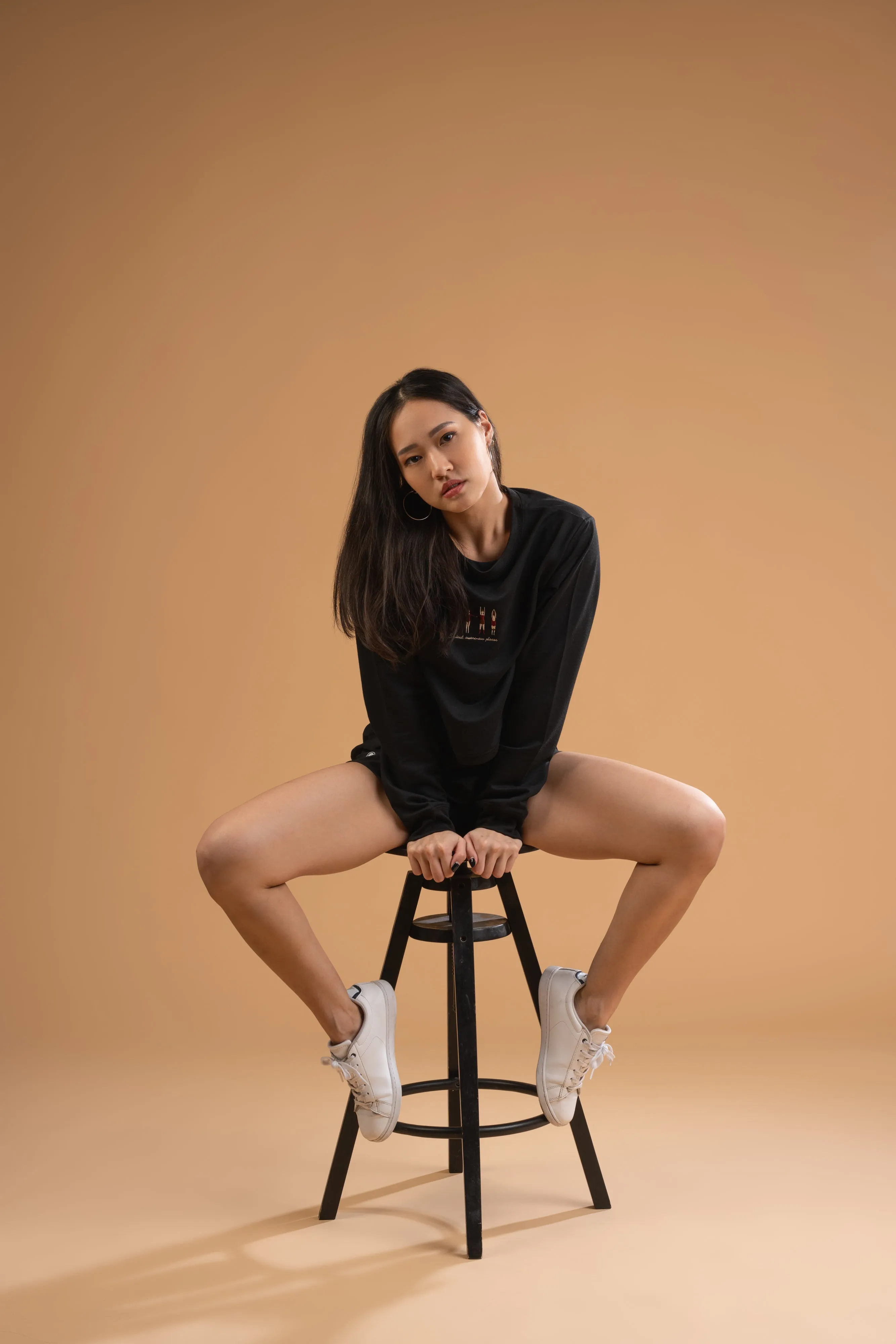 The Social Disdancing Pullover in Black (Limited Edition)