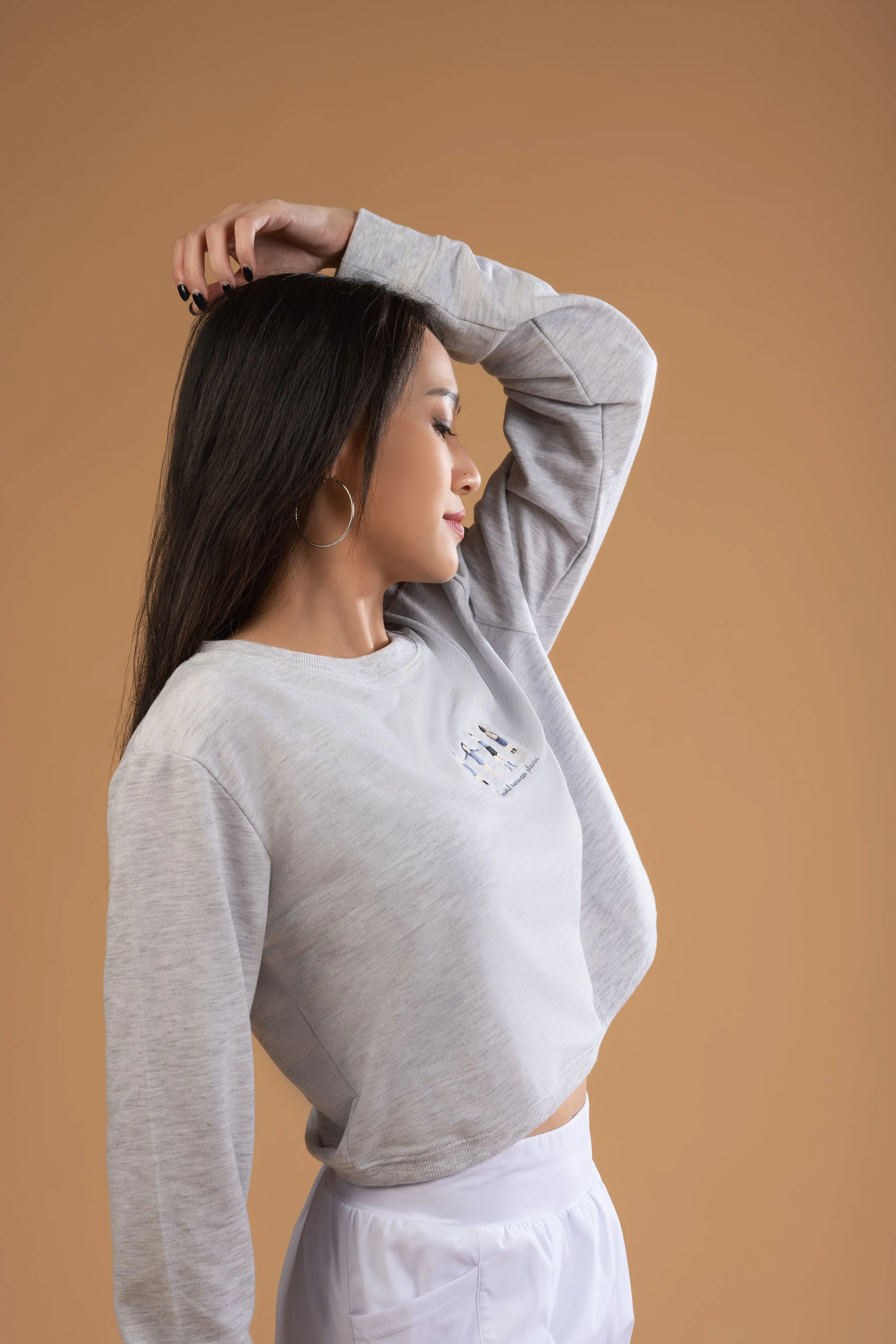The Social Disdancing Pullover in Grey (Limited Edition)