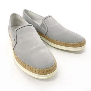 TOD’S Slip-on XXW0TV0J97006SB219 Rubber, Suede gray Espadrille 40