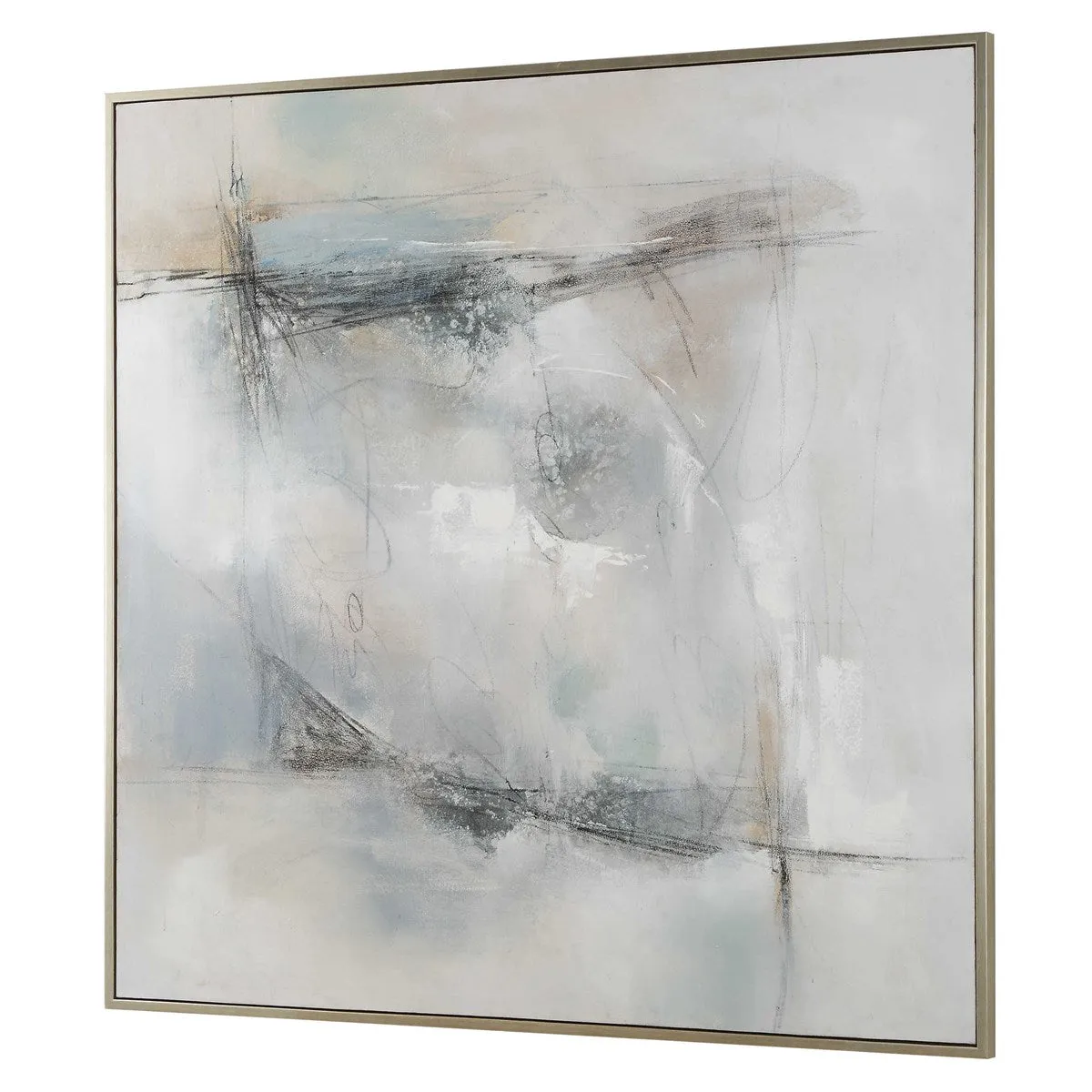Uttermost Contort Large Hand Painted Canvas