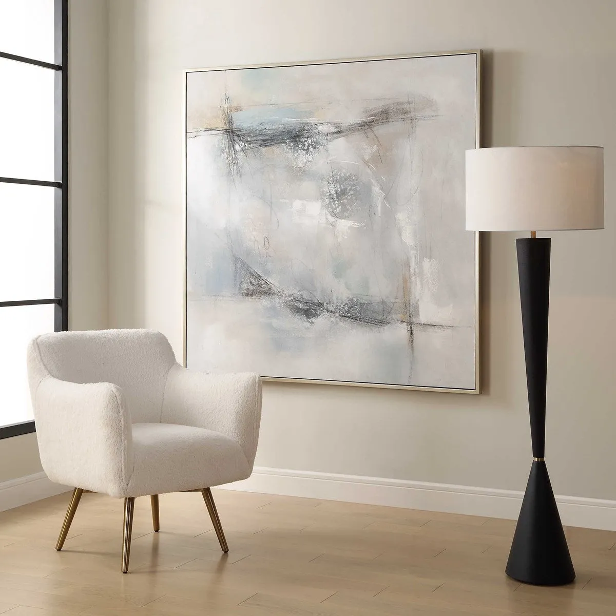 Uttermost Contort Large Hand Painted Canvas