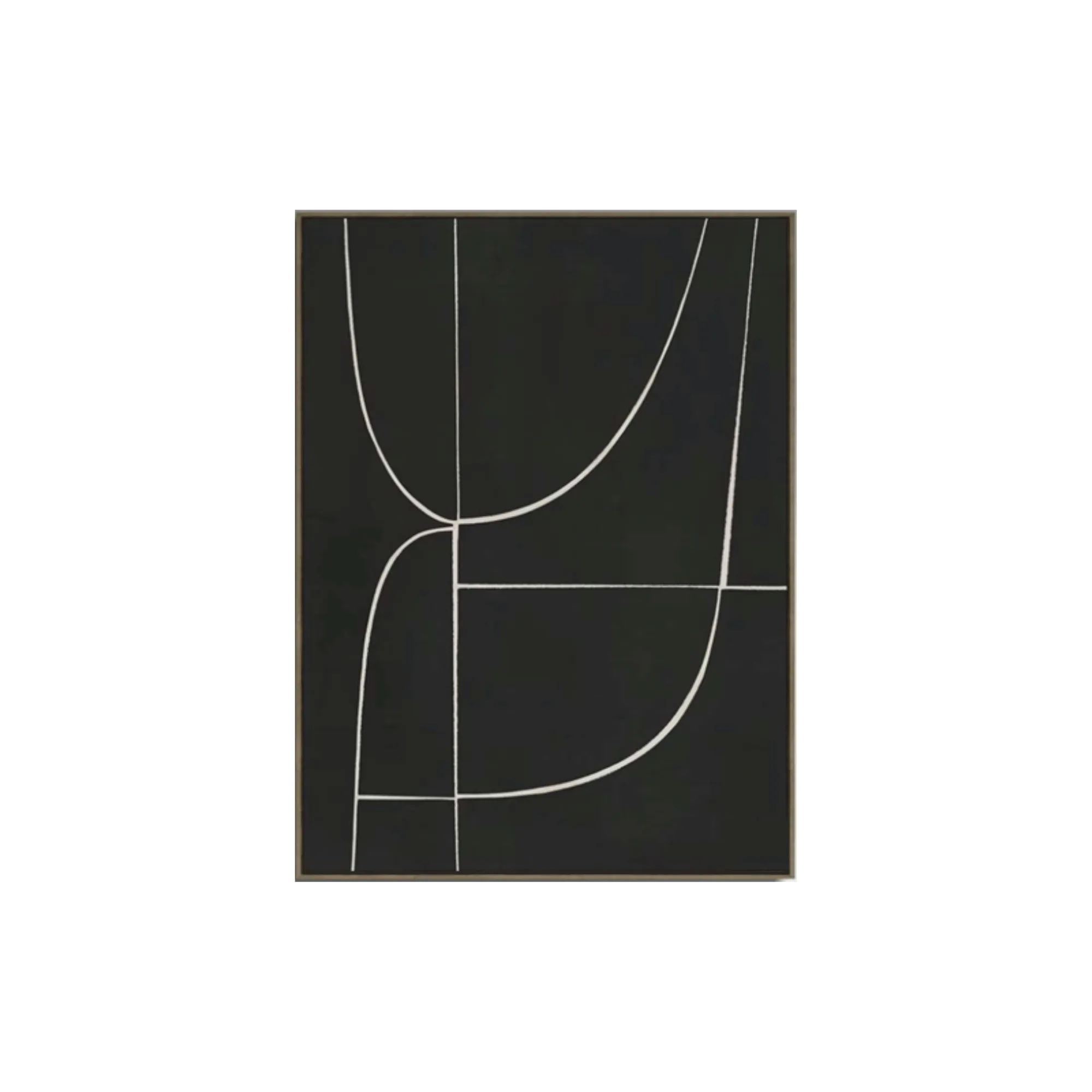 Wall Art - Ola - Framed Canvas - 100x140cm