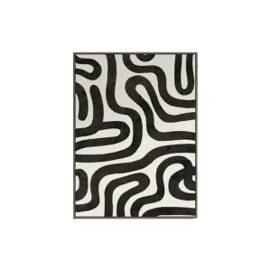 Wall Art - Quiz - Framed Canvas - 100x140cm