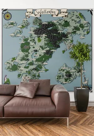 Wallerfen Map