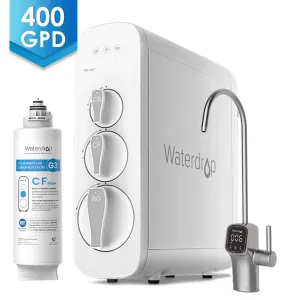 Waterdrop G3 RO System 1-year Combo Sets, with Smart Display Faucet