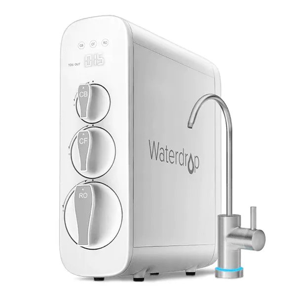 Waterdrop G3 RO System 1-year Combo Sets, with Smart Display Faucet