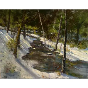 Winter Light -Oil Painting 22x28