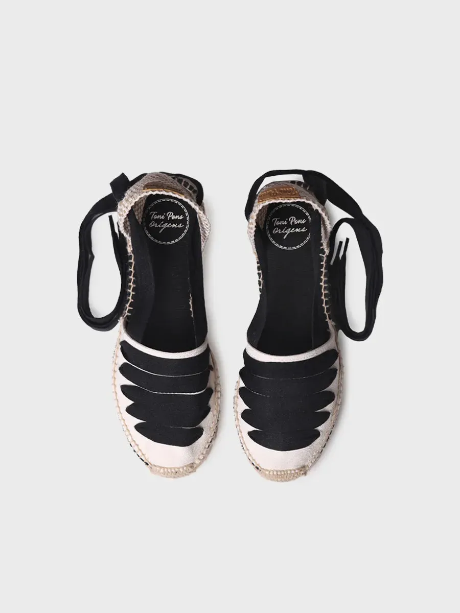 Women's espadrilles with straps - GAVET
